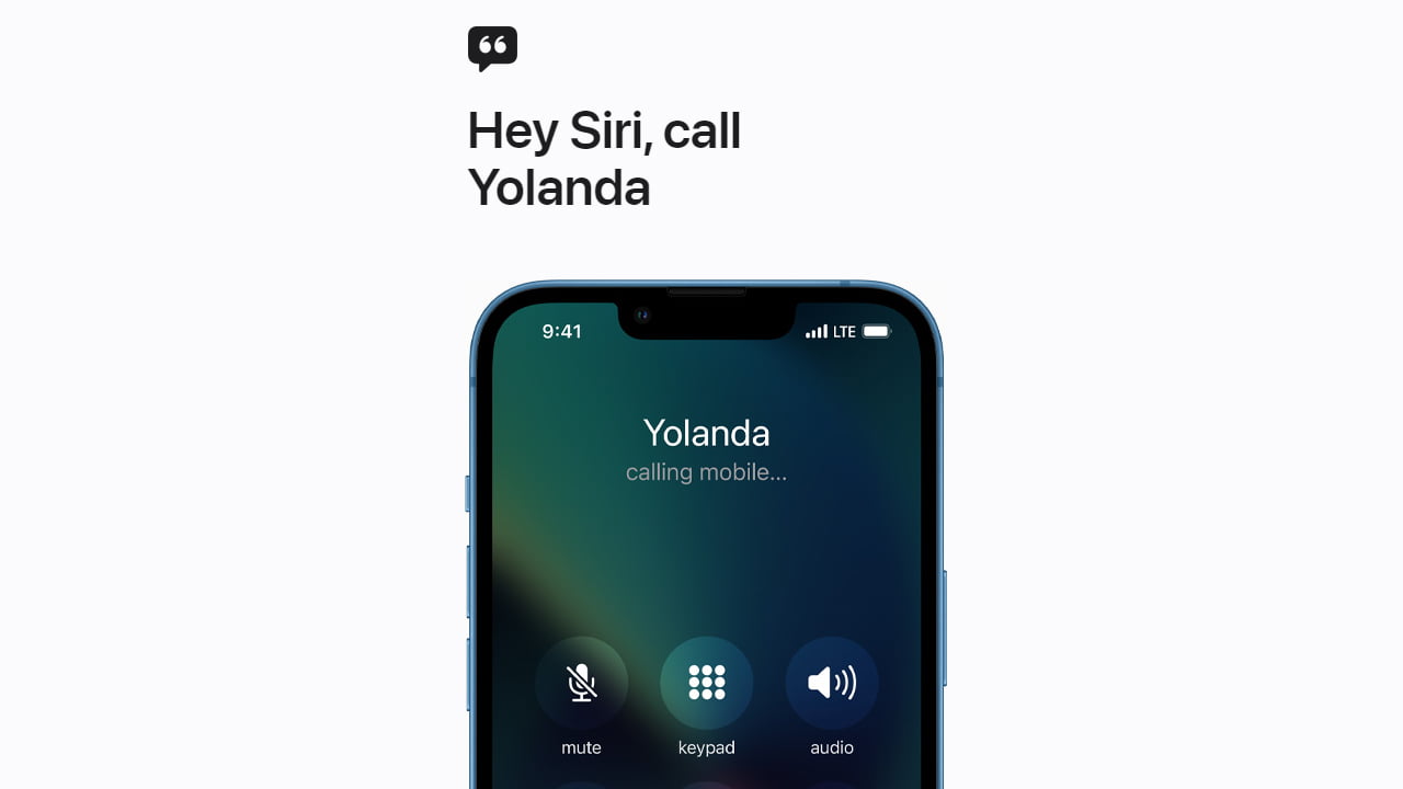 Hey Siri Call Feature on iPhone 14
