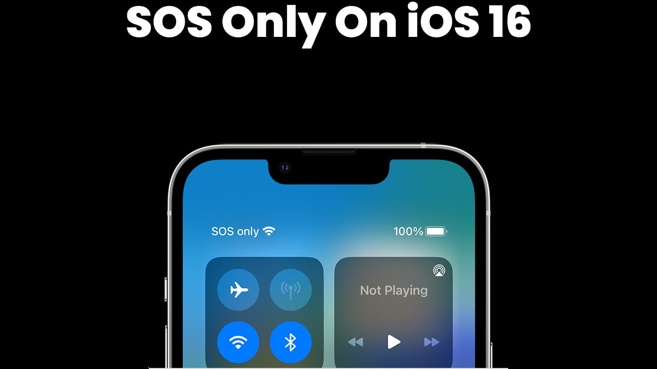 What Does SOS Only Mean on iOS 16