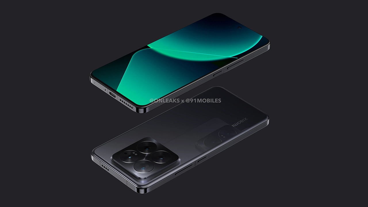 leaked render of Xiaomi 14 Pro