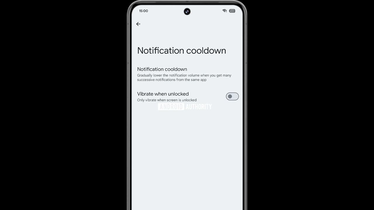 Android 15 Notification Cooldown